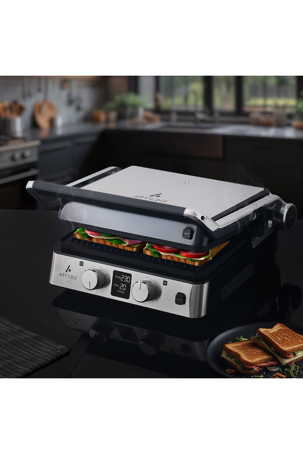Deluxe Grill Tost Makinesi