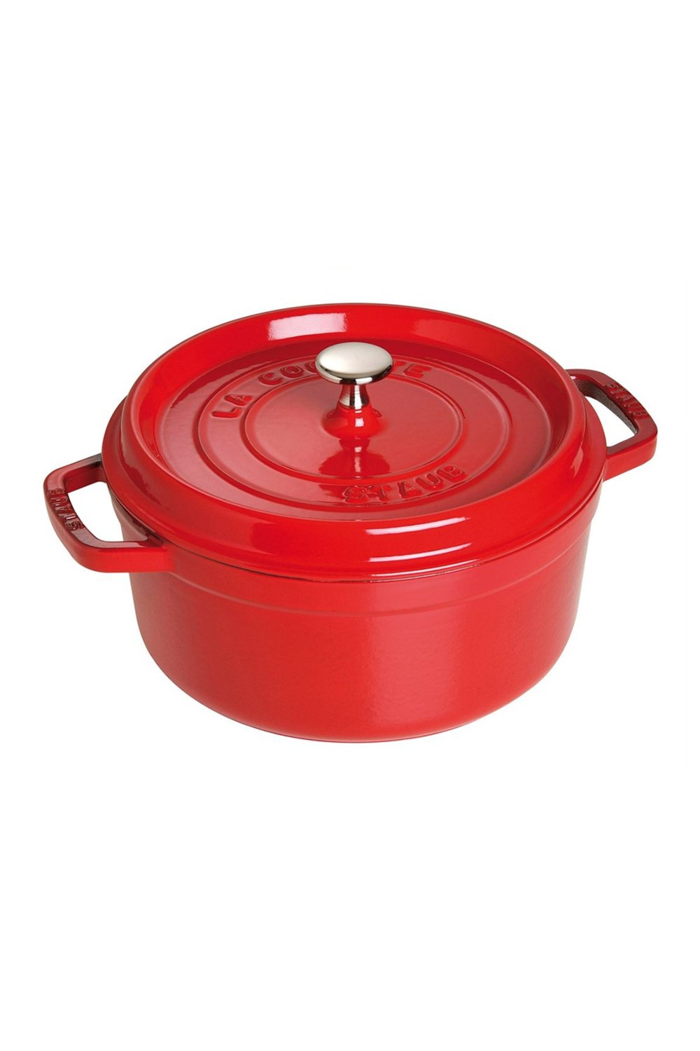 Döküm Tencere Yuvarlak 26 cm Kiraz
