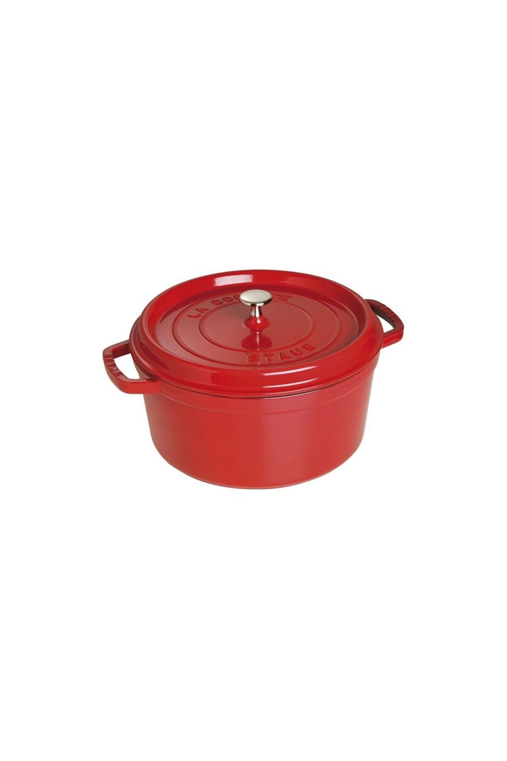 Döküm Tencere Yuvarlak 28 cm Kiraz
