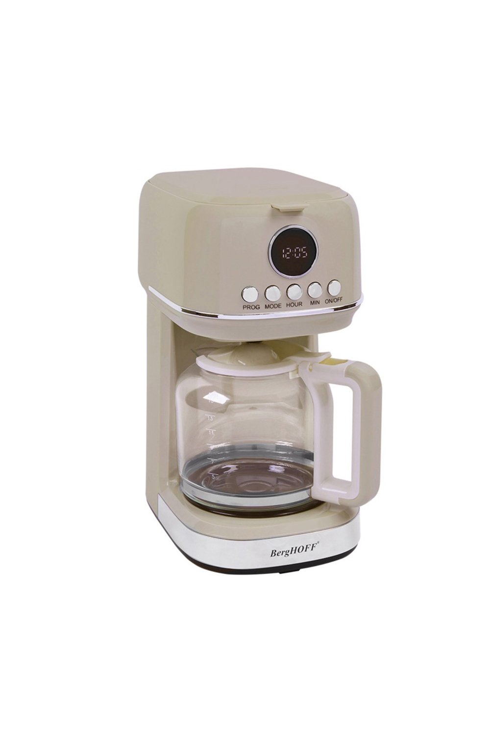 Gem Retro Filtre Kahve Makinesi Vanilya Krem