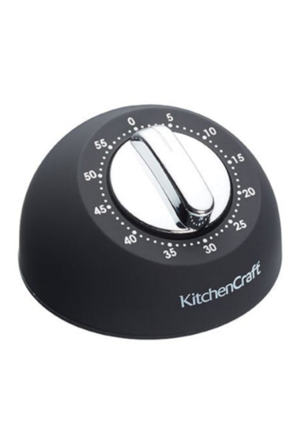 KitchenCraft KCMTIMBLK Soft Touch Mekanik Zamanlayıcı