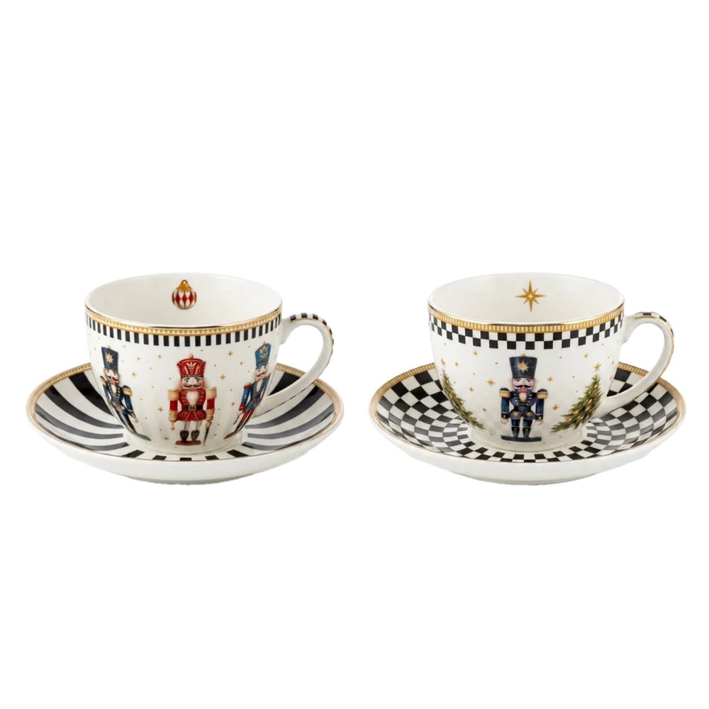 Lucky Art Soldino Bone 2'li Çay Fincanı Seti 250 ml