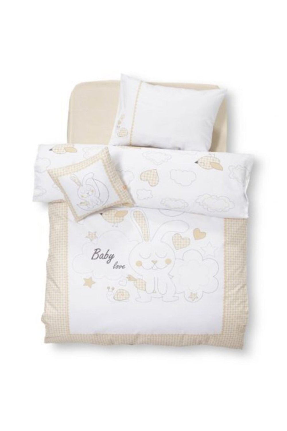 Ranforce Bebek Nevresim Takımı - Sweet Bunny V2