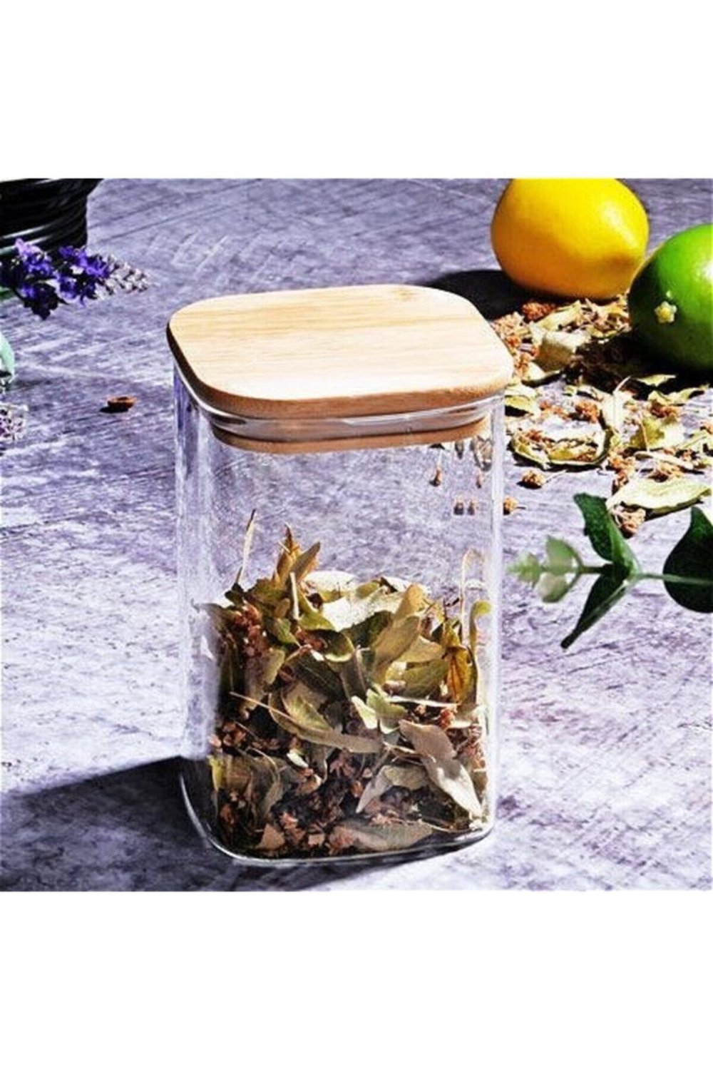 Suare Borosilikat Cam Kavanoz 700 Ml 3 Adet