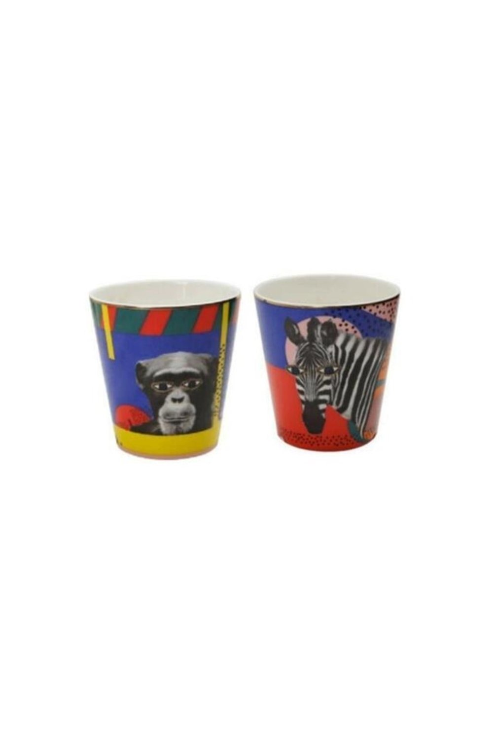 Wild Life Monkey Zebra Bardak 320cc