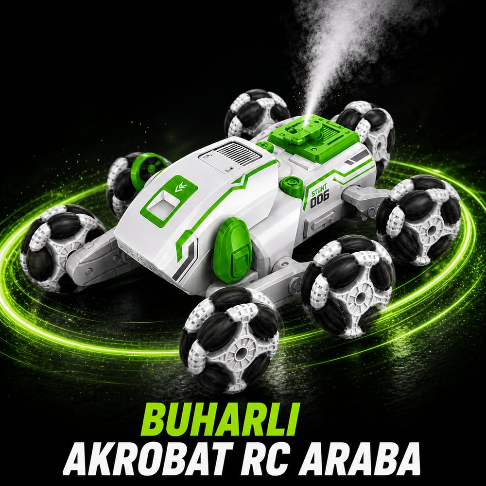 Buharlı Robot Köpek Araba
