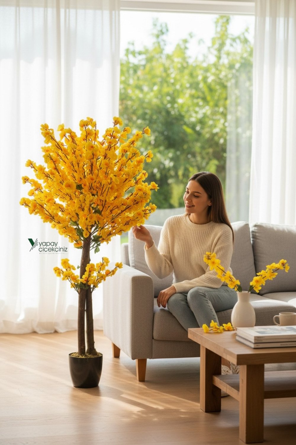 120 Cm Sarı Bahardalı Ağacı