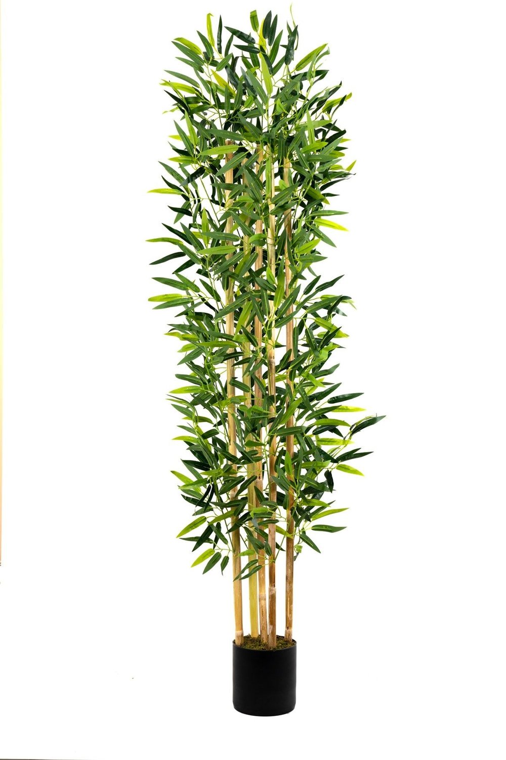 5 Gövdeli Yoğun Yapraklı 150 Cm Yapay Bambu Ağacı