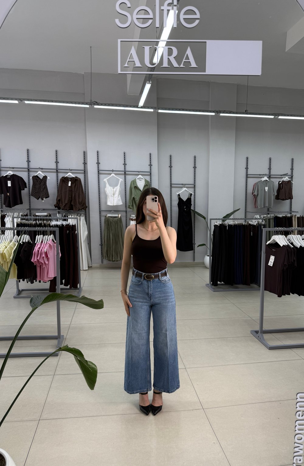 Kemerli Jean Pantolon 