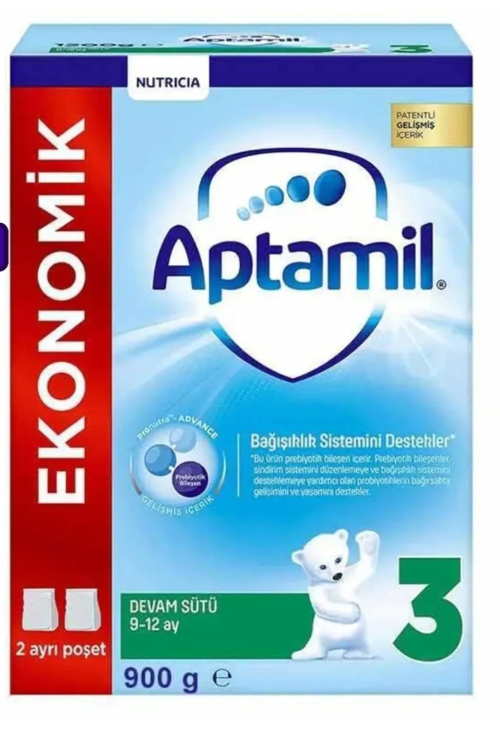 Pronutra 3 Devam Sütü 900 gr 9-12 Ay