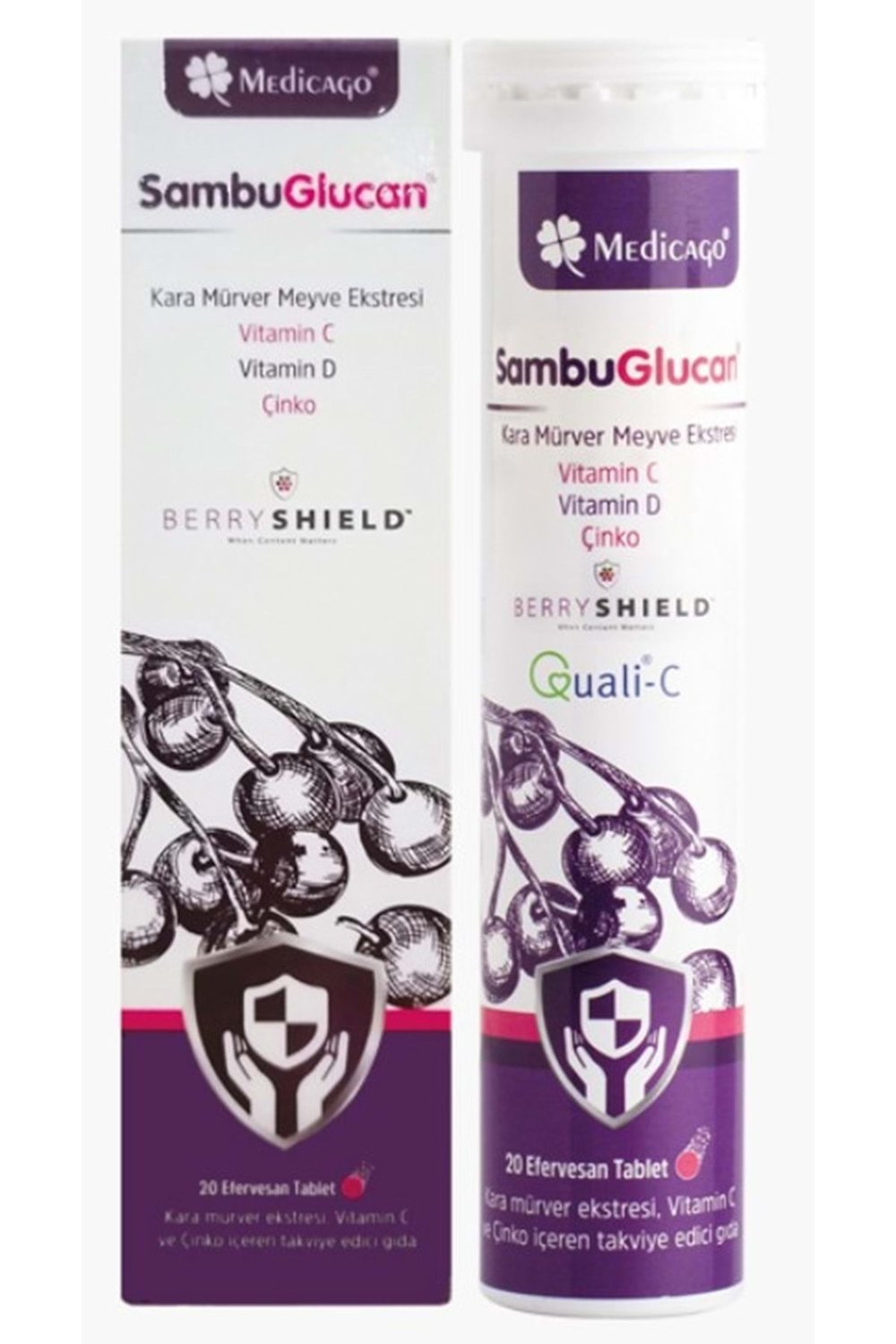 SambuGlucan 20 Efervesan Tablet