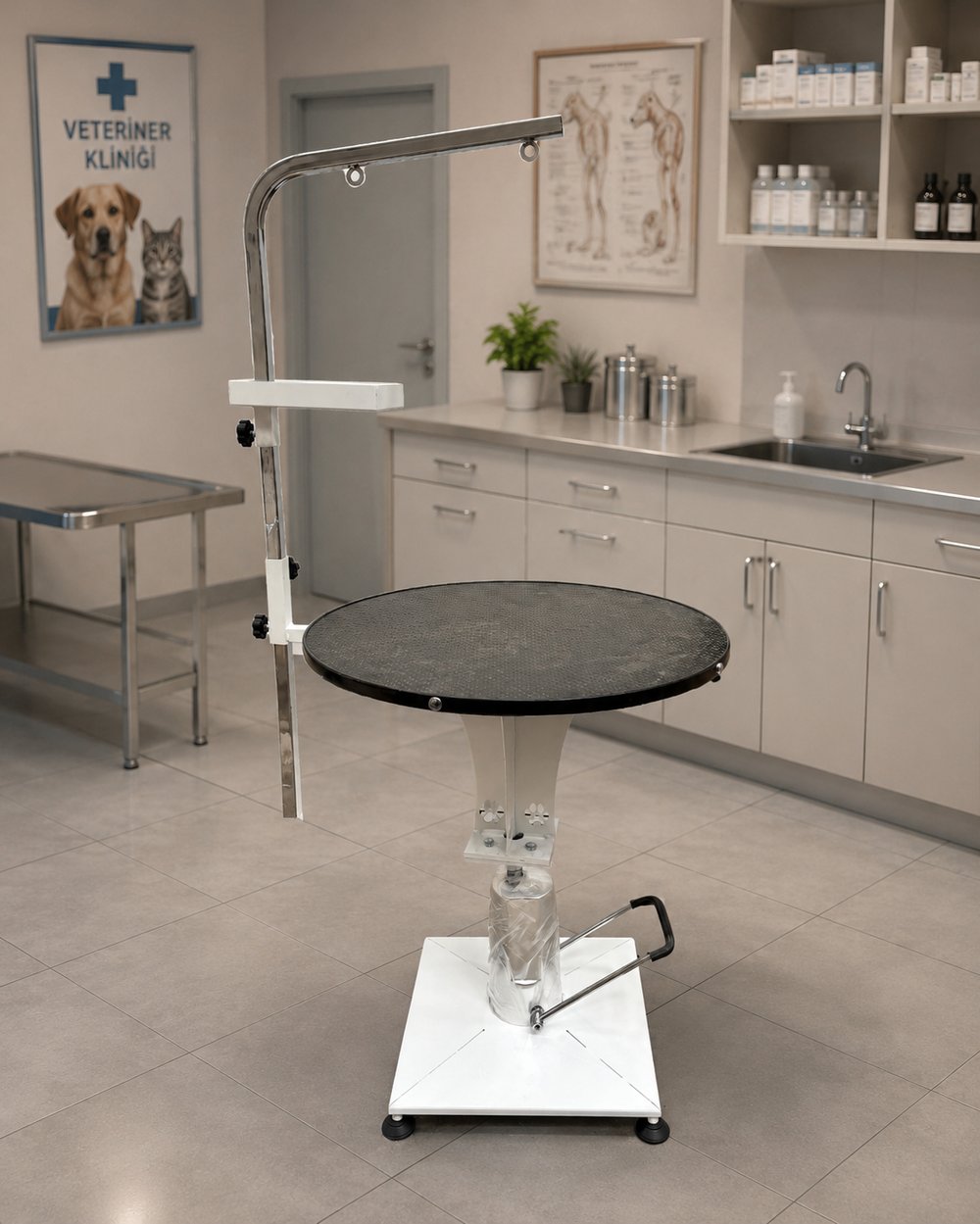 Semubed Veteriner Pet Bakım Masası Muayene Tezgahı-SMB00022