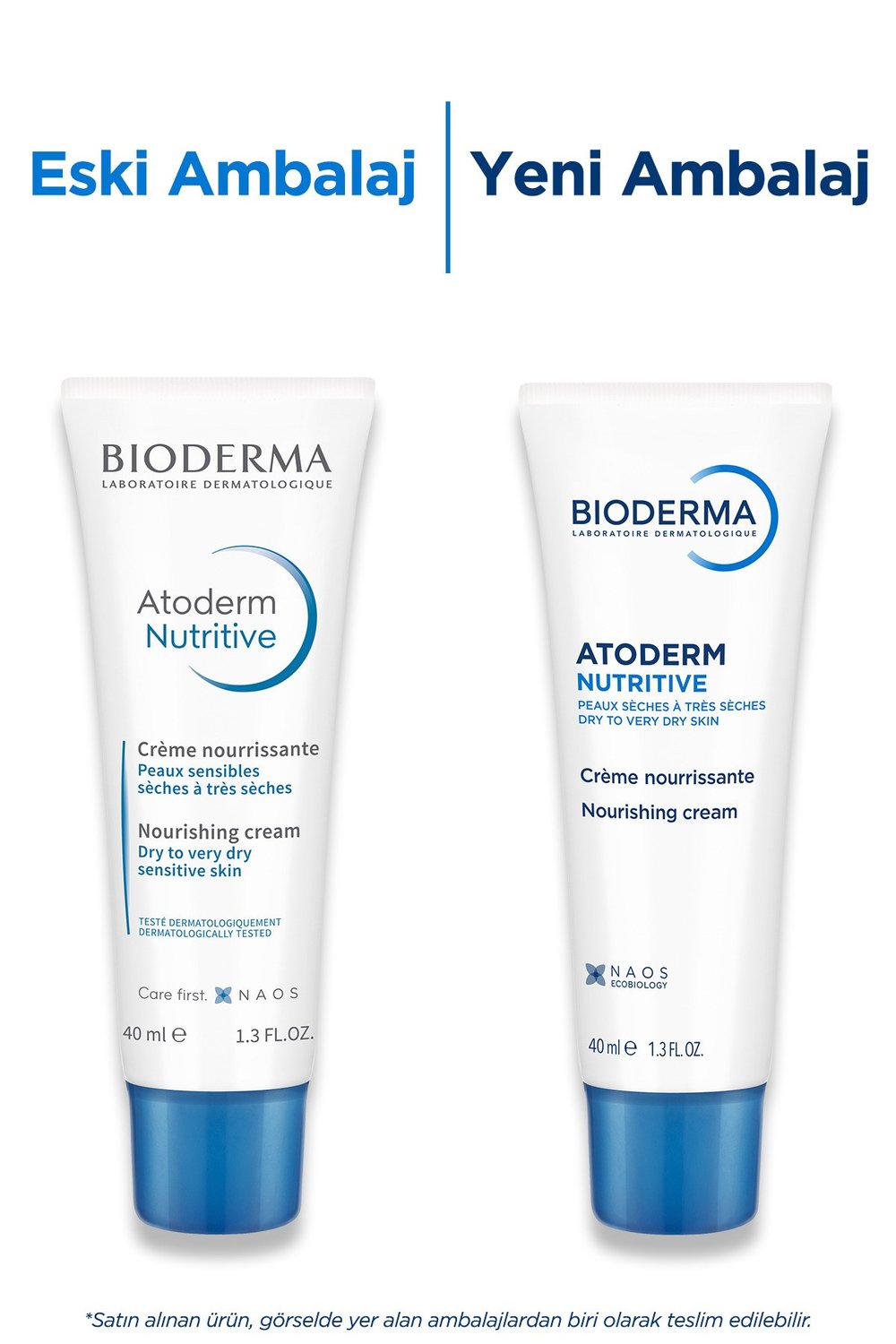 Atoderm Nutrition Cream Çok Kuru, Olgun Cilt Besleyici, Nemlendirici Yüz Bakım Kremi 40 ml