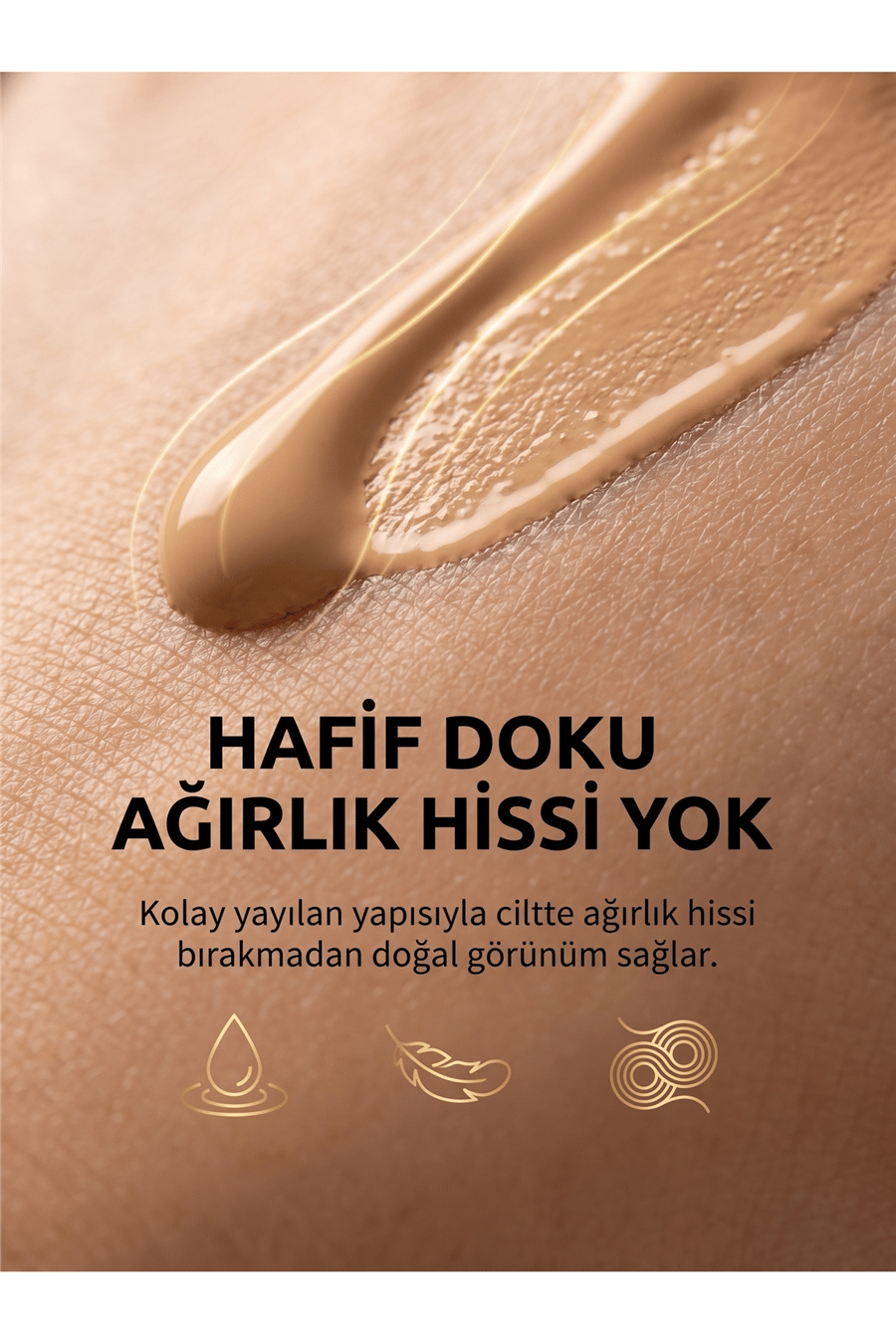 Be Bright Likit Fondöten Medium SPF50+ | UVA&UVB Güneş Koruyucu | Yüksek Kapatıcı Fondöten | 33 ml