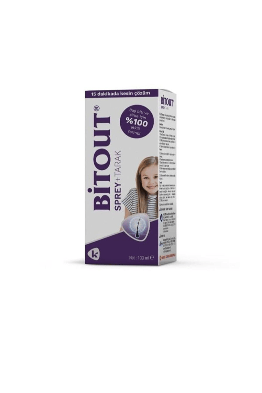 Bit Spreyi 100 ml Çelik Taraklı