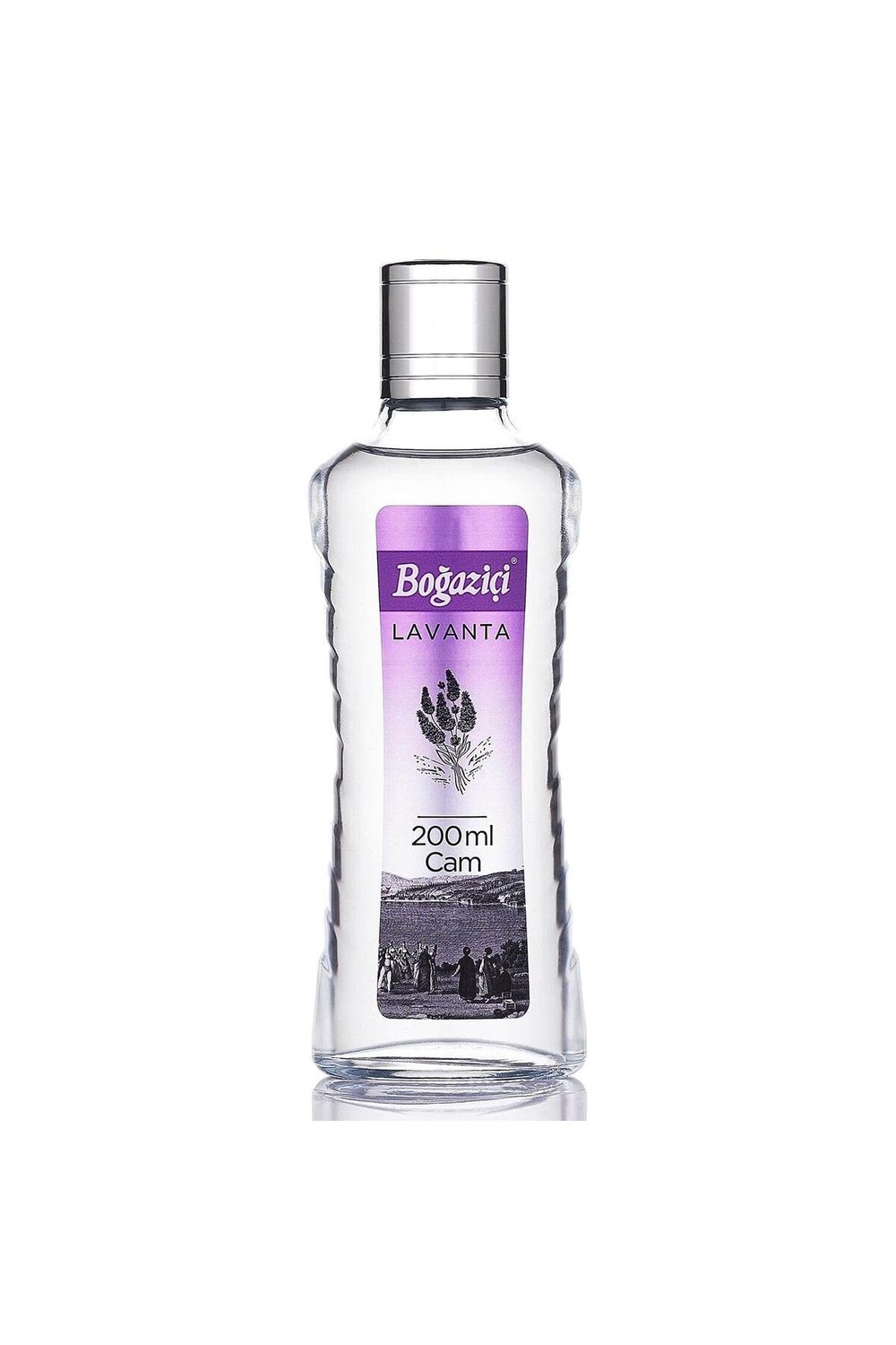 Boğaziçi Kolonya Lavanta Cam Şişe 200 ml.