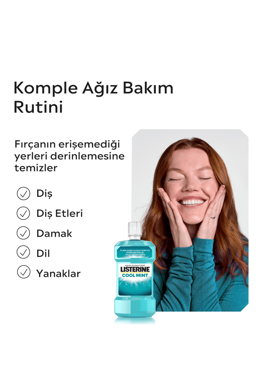 Cool Mint Ağız Bakım Suyu 500+250 ml