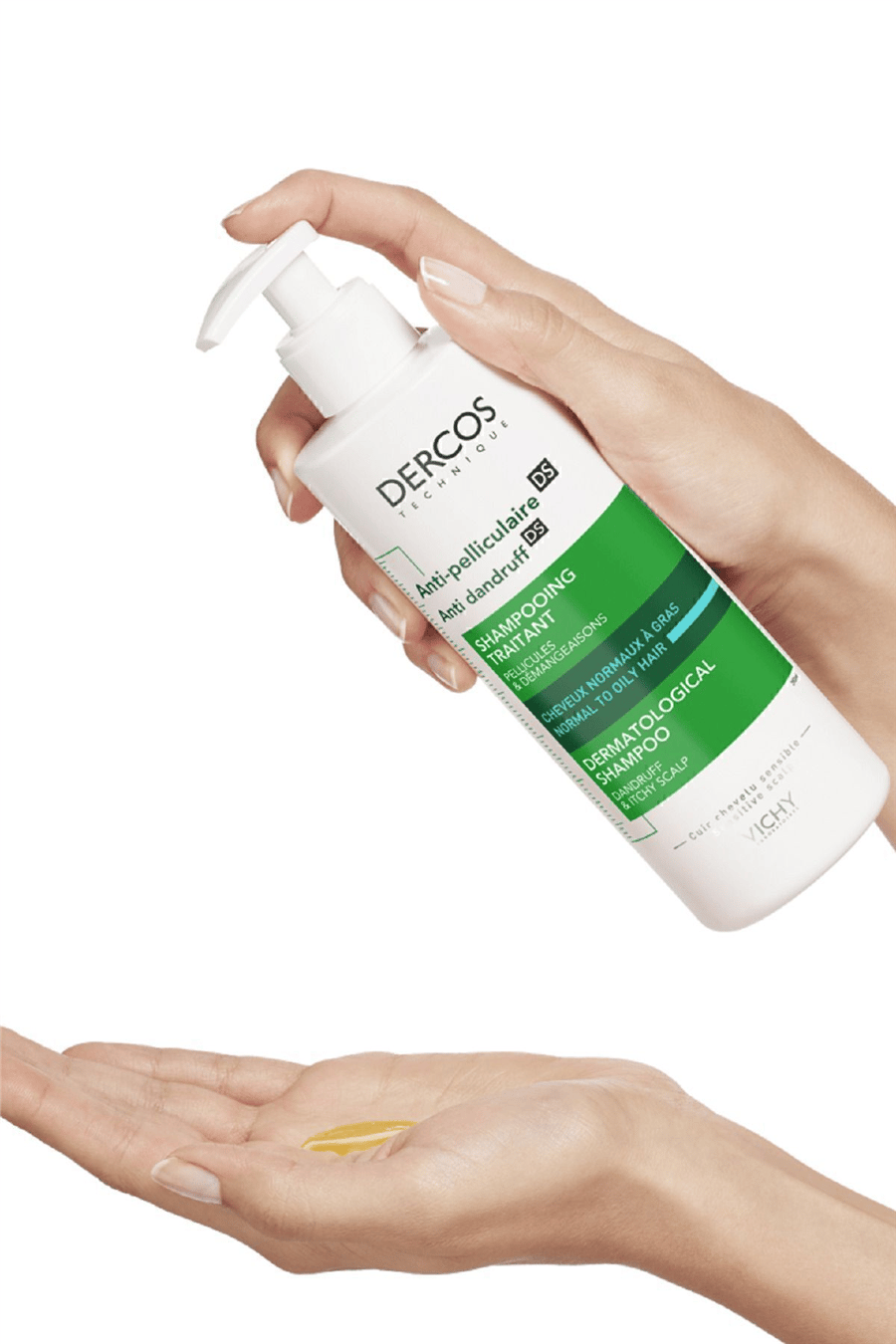 Dercos Anti-Dandruff Normal ve Yağlı Saçlar İçin Kepeğe Karşı Etkili Bakım Şampuanı 390 ml