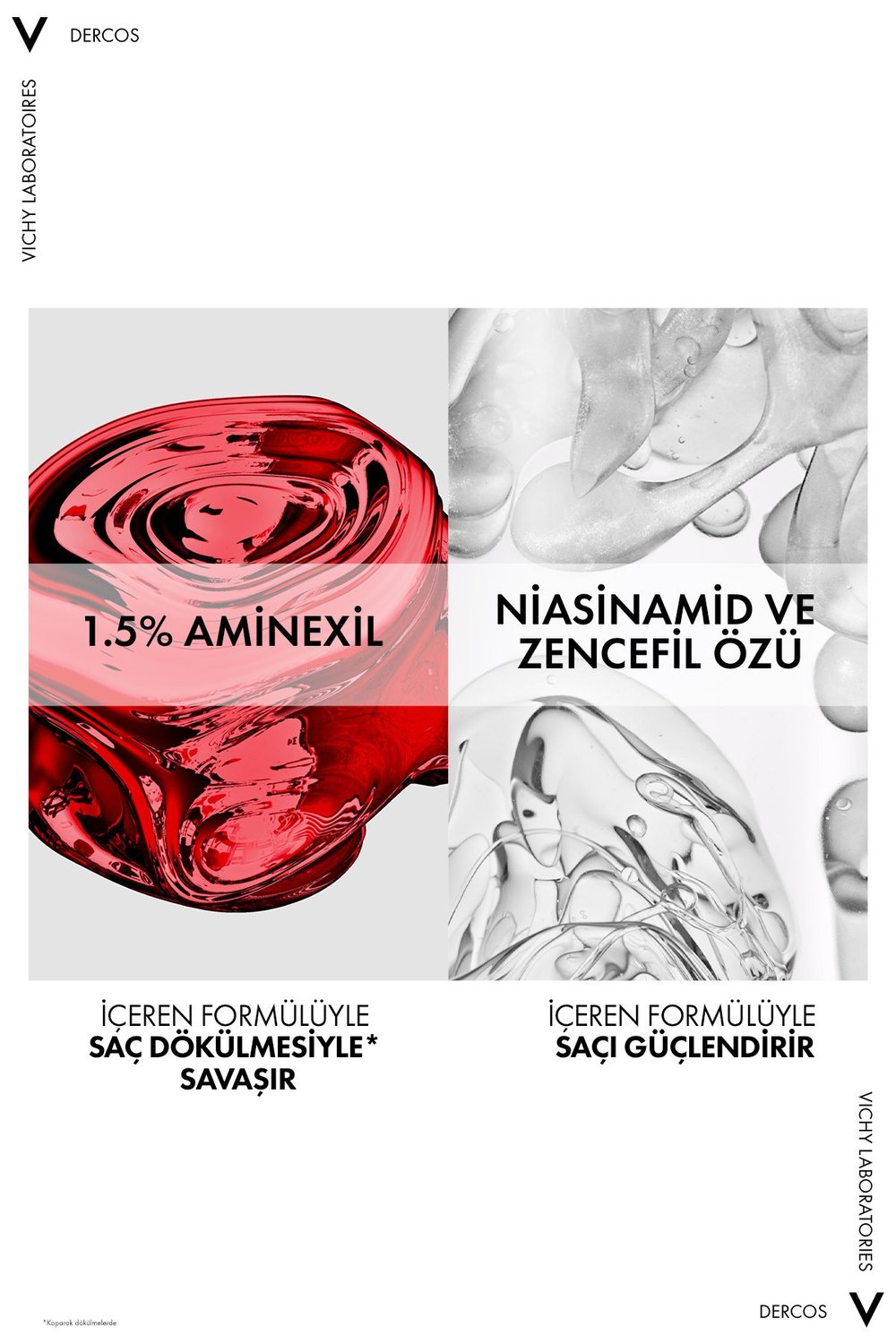 Dercos R.E.G.E.N. Booster Yenilikçi Saç Dökülmesine Karşı Bakım Serumu 90 ml