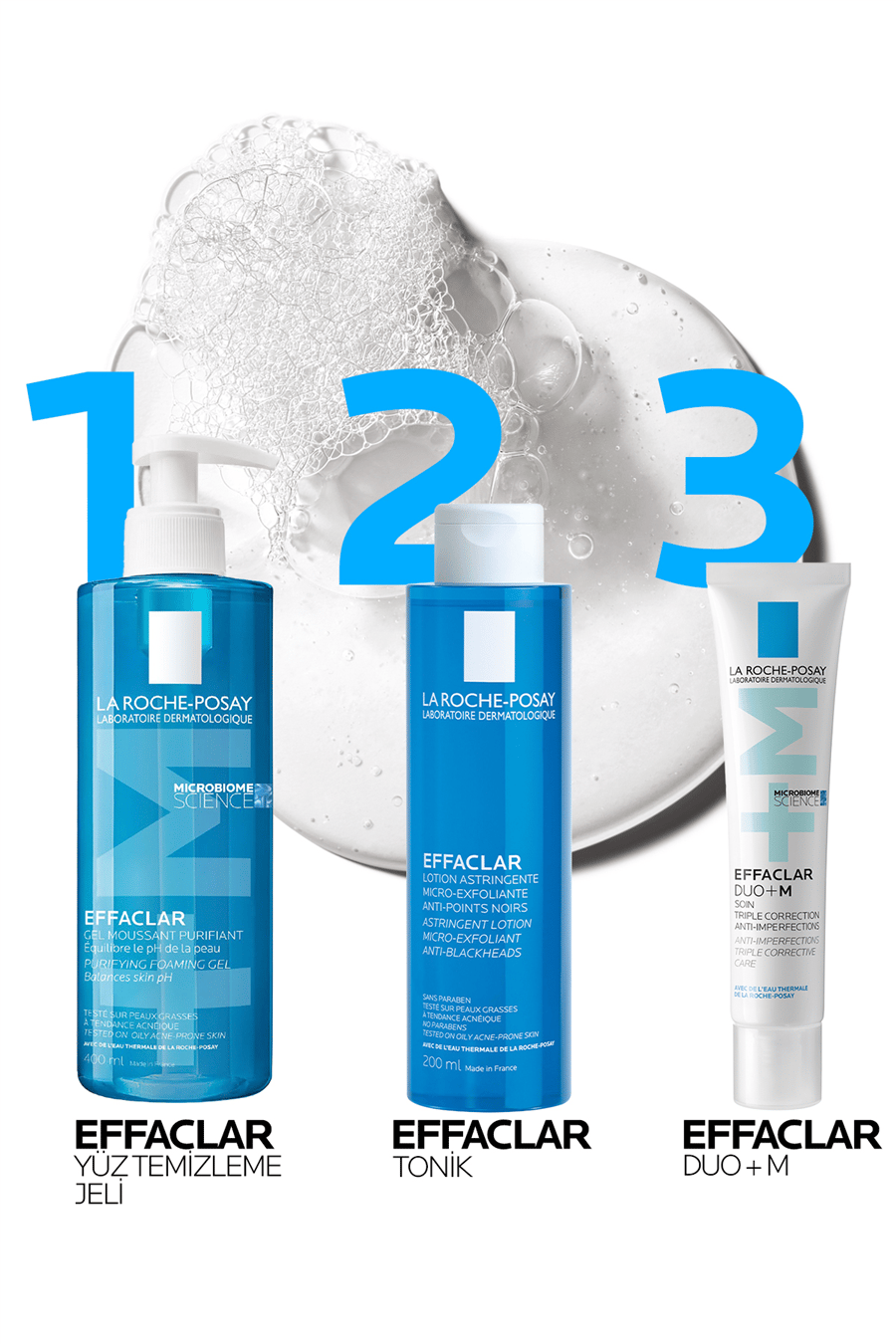Effaclar Yağlı Ciltler İçin Salisilik Asit İçeren Siyah Nokta ve Gözenek Sıkılaştırıcı Tonik 200 ml
