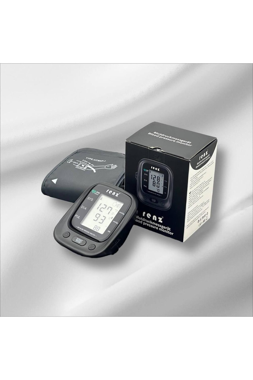 Koldan Ölçer Konuşan Tansiyon Aleti Black Seri AES-U392