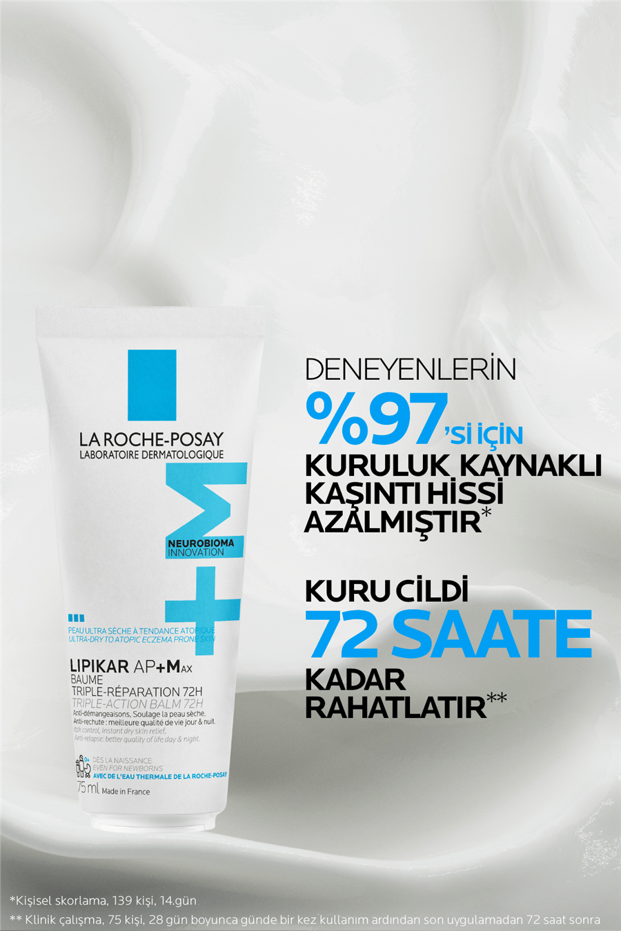 Lipikar Baume AP+M 75ml