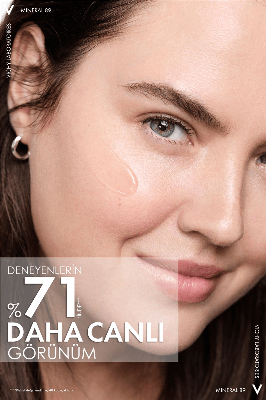 Mineral 89 Hyalüronik Asit İçeren Nemlendirici ve Güçlendirici Serum 50 ml 3337875543248