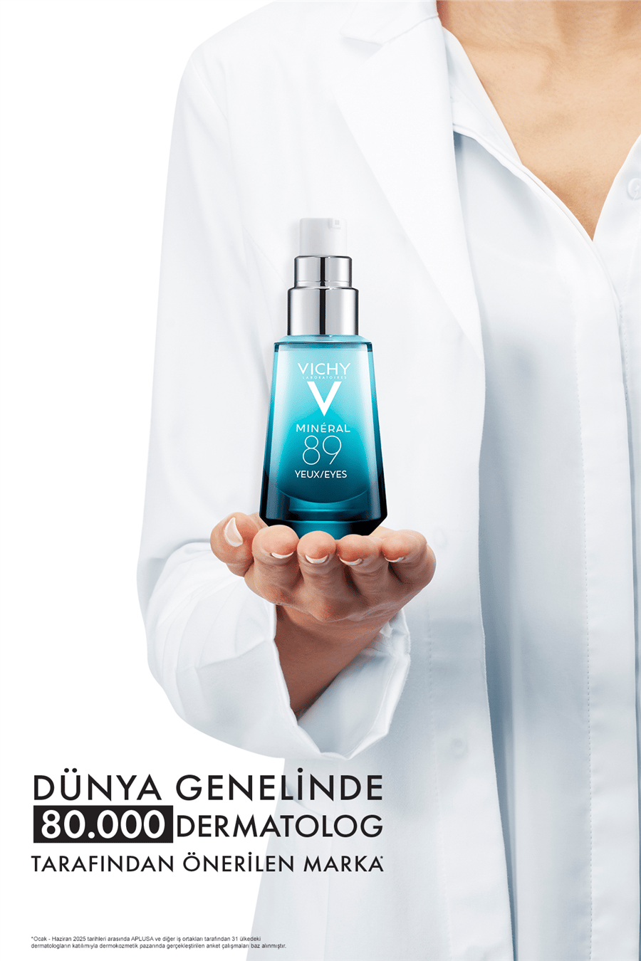 Mineral 89 Hyalüronik Asit İçeren Nemlendirici Göz Çevresi Bakım Serumu 15 ml 3337875596763