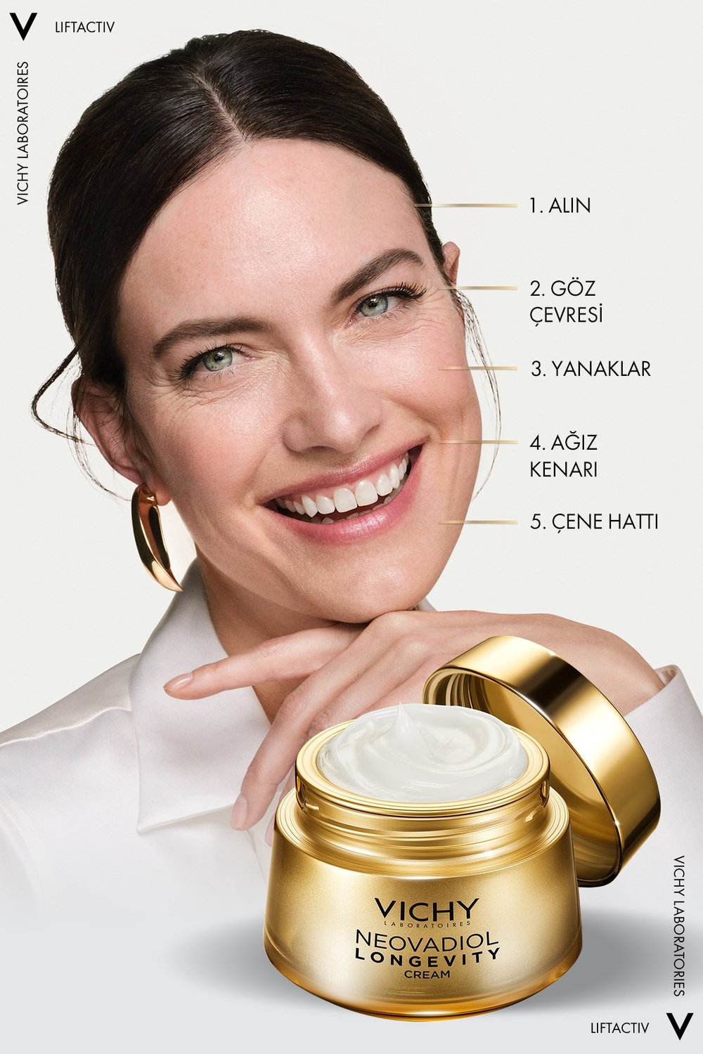 Neovadiol Longevity Yeniden Şekillendiren Sıkılaştırıcı Gündüz Bakım Kremi 50ml