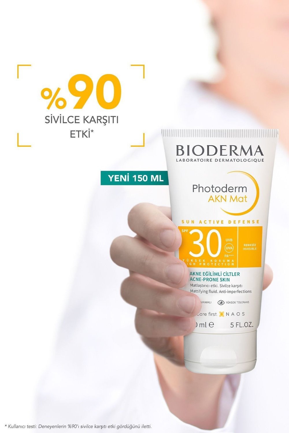 Photoderm AKN Mat SPF30 Yağlı & Akne Eğilimli Ciltler Sivilce Karşıtı Güneş Kremi 150 ML