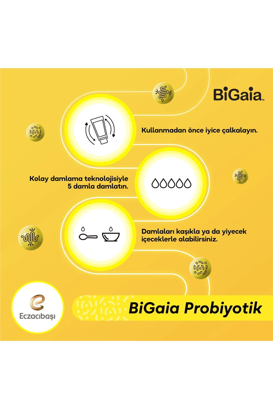 Probiyotik Damlada D Vitamini 10 ml 2 Aylık Kullanım Bebekler İçin Takviye Edici Gıda