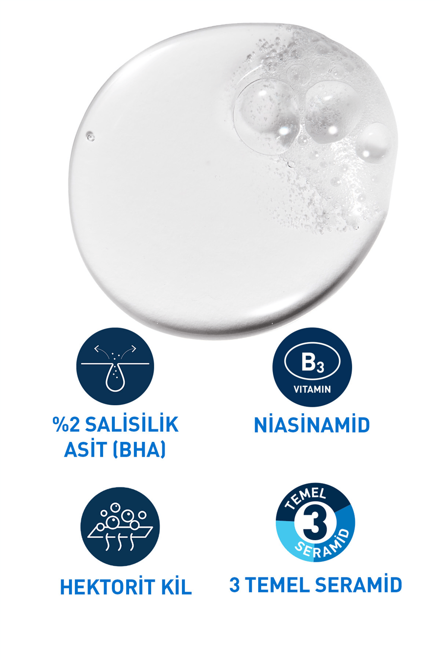 YAĞLI VE AKNEYE EĞİLİM GÖSTEREN CİLTLERE ÖZEL SALİSİLİK ASİT İÇERİKLİ YÜZ TEMİZLEME JELİ 236 ML