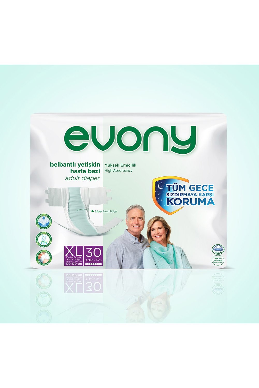 Yetişkin Bezi X-Large 30lu