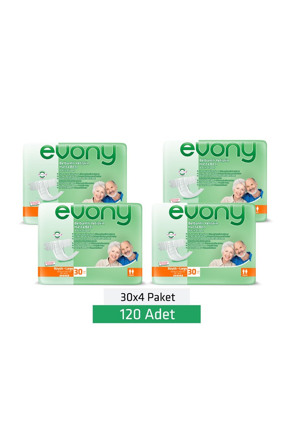 YETİŞKİN HASTA BEZİ LARGE 120 ADET