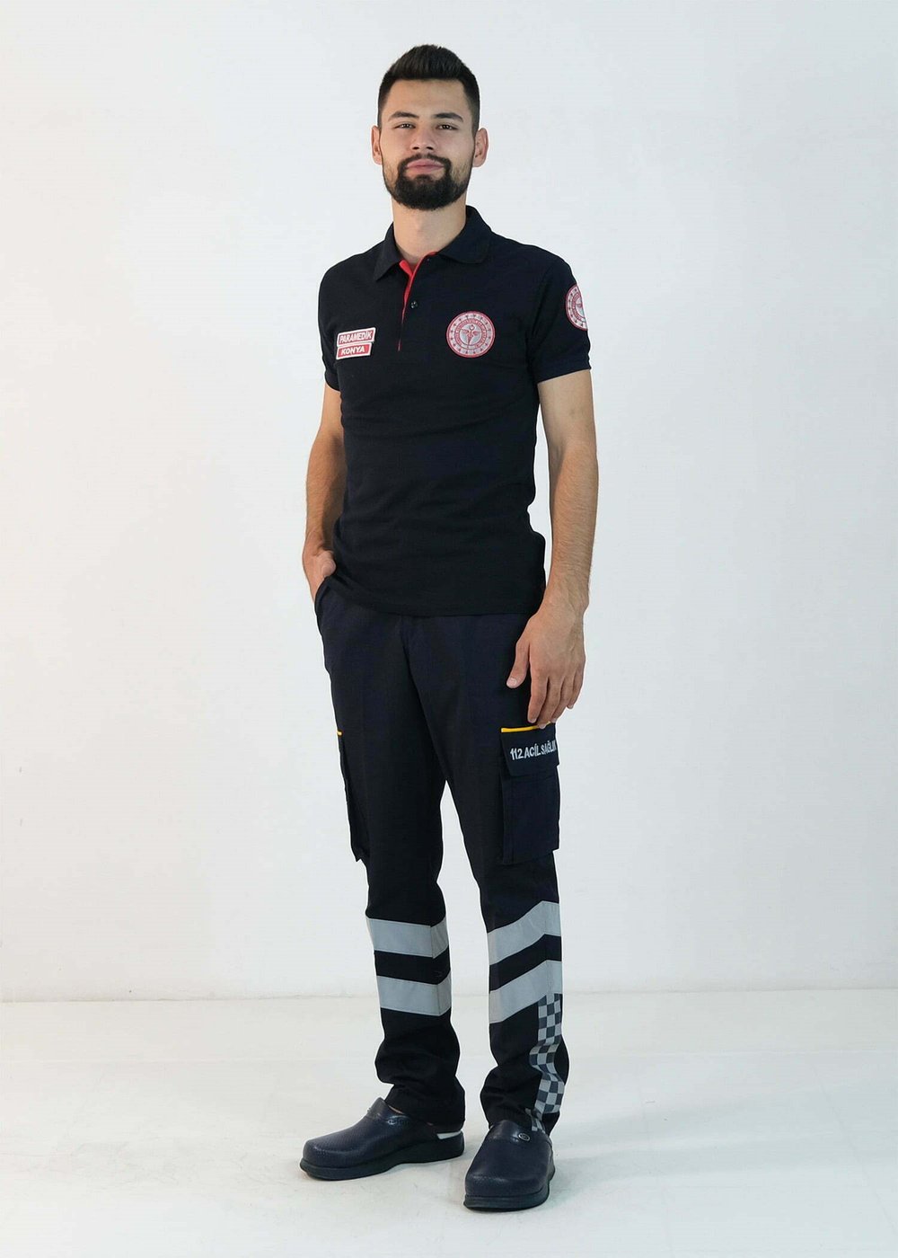 112 Polo Yaka Tişört