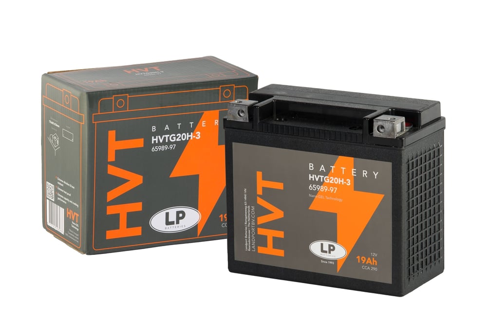 GEL AKÜ (MG HVTG20H-3) Harley D. / 19 A / KG: 6,36 / L:176 / W:87 / H:154 / CCA: 290 / LP - LANDPORT / HONDA / GOLD WING F6C / 1800cc
