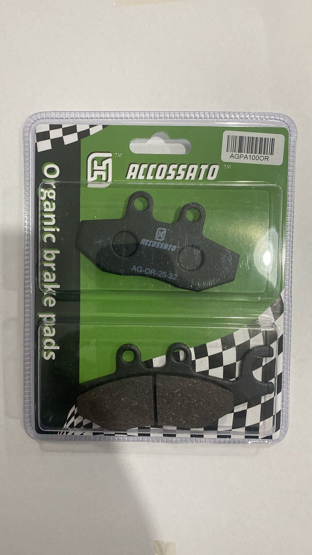 ORGANİK FREN BALATASI / ACCOSSATO / APRILIA / SR GT / 200cc