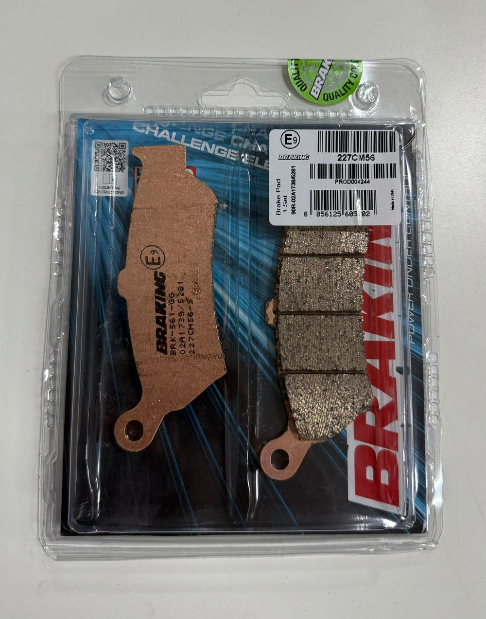 SİNTERLİ ARKA FREN BALATASI / BRAKING / ARKA / BMW / R 1300 GS / 1300cc