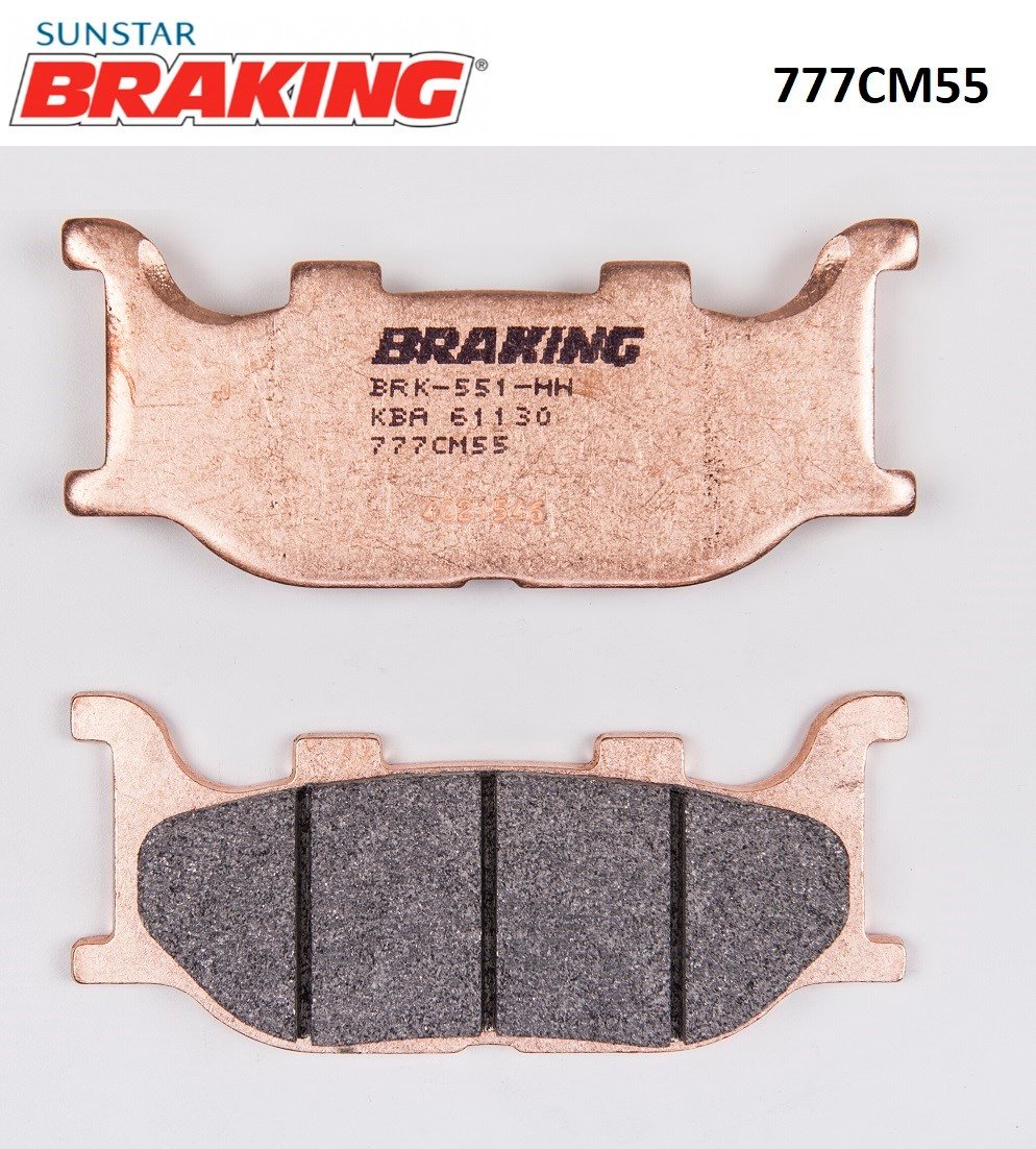 SİNTERLİ ÖN FREN BALATASI / BRAKING / ÖN İKİ TAKIM KULLANIR / YAMAHA / FZ6 / FAZER / 600cc