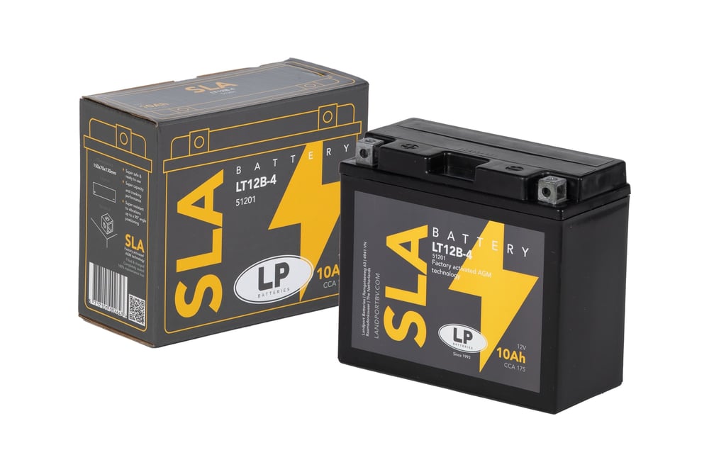 SLA AKÜ (MB LT12B-4) / 10 A / KG: 3,62 / L:150 / W:70 / H:130 / CCA: 175 / LP - LANDPORT / DUCATI / 1098 / S / 1100cc