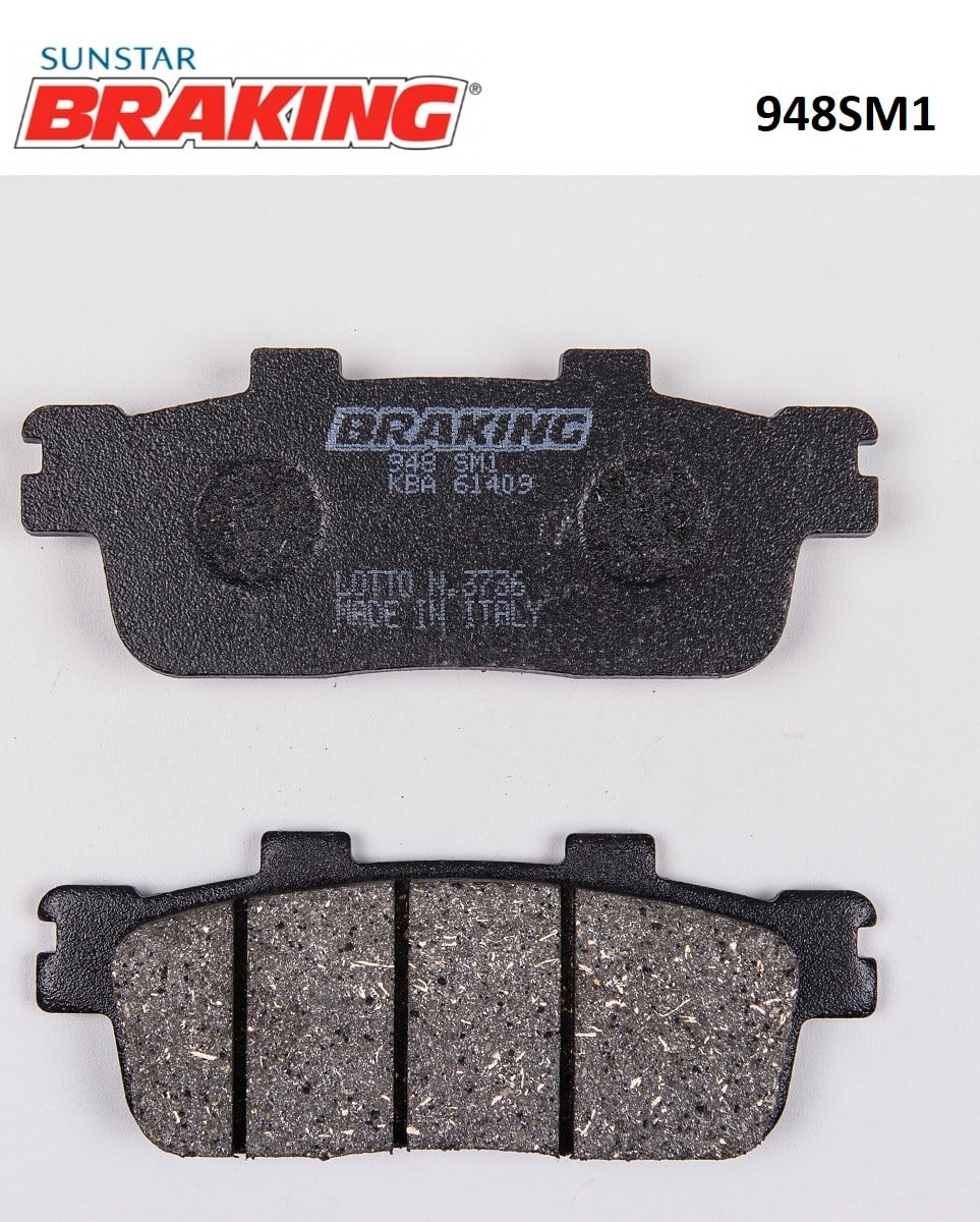 YARI METALİK ARKA FREN BALATASI / BRAKING / ARKA / DAELIM / S3 / 250cc