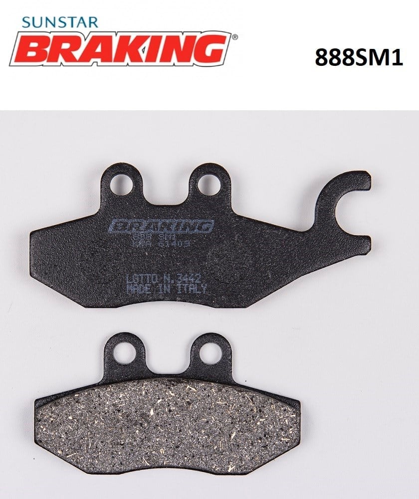 YARI METALİK FREN BALATASI / BRAKING / ÖN / APRILIA / SR GT / 200cc