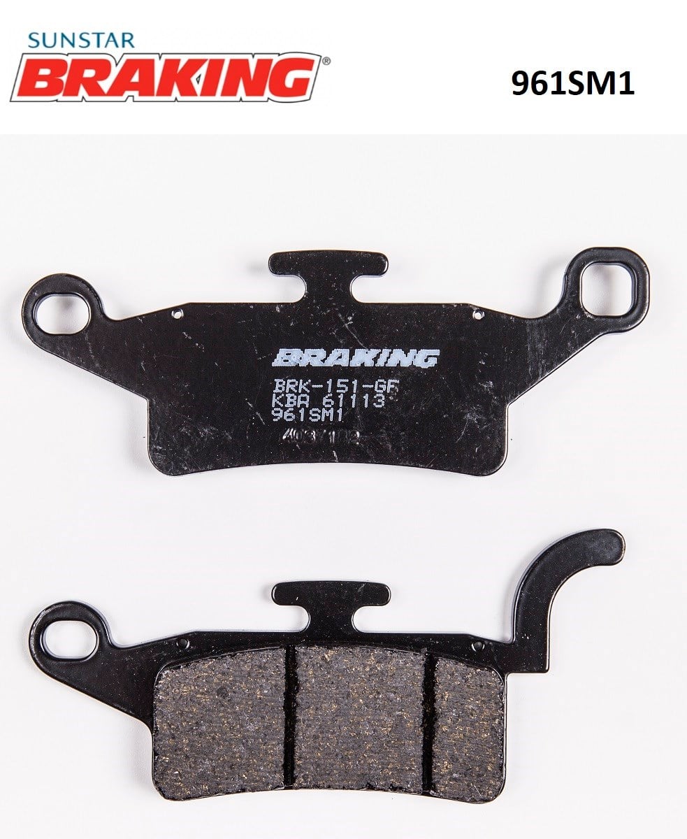 YARI METALİK ÖN FREN BALATASI / BRAKING / ÖN / YAMAHA / BWS / 125cc