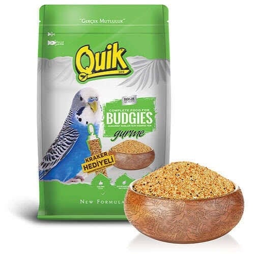 Quik Gurme Muhabbet Kuşu Yemi (Kraker Hediyeli) 500 Gr