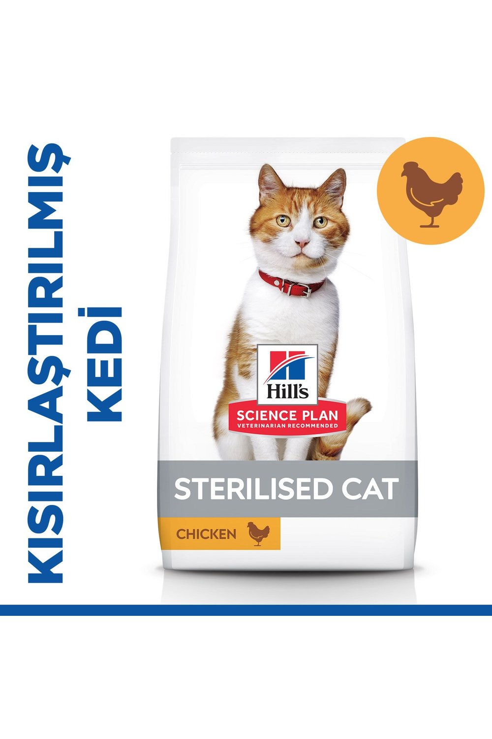 SCIENCE PLAN Tavuklu Kısırlaştırılmış Yetişkin Kedi Maması 1.5 Kg