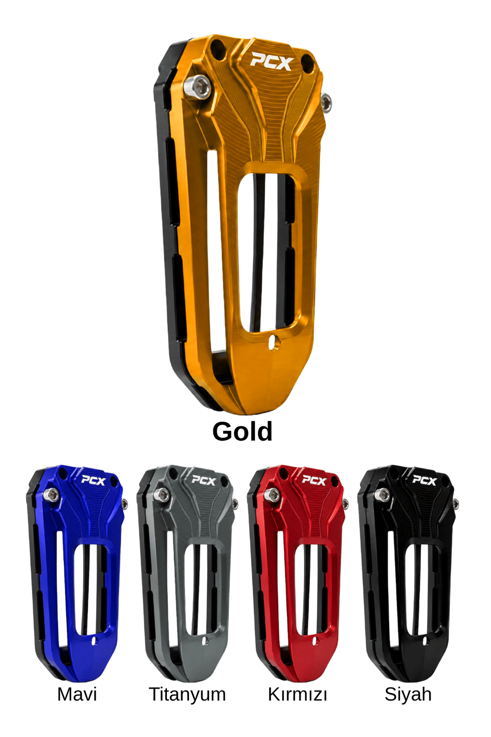Honda Pcx Uyumlu Anahtar Kılıfı 2021-2026 Cnc Gold