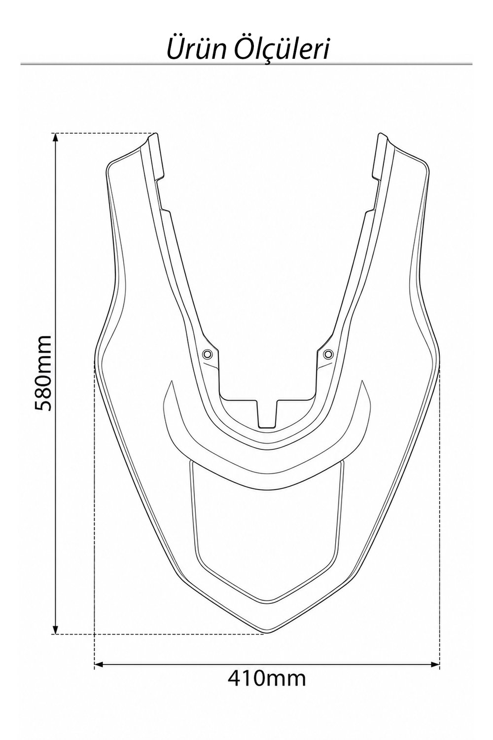Honda Pcx Uyumlu Arka Sele V 2021-2026 Karbon Desen