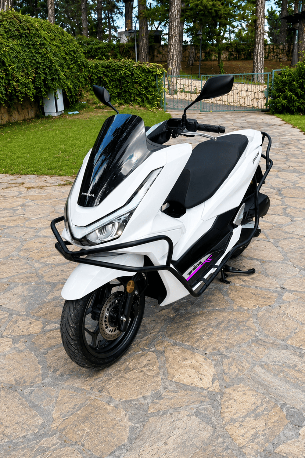 Honda Pcx Uyumlu Basamak Seti 2025-2026 Silikon V1 Mor