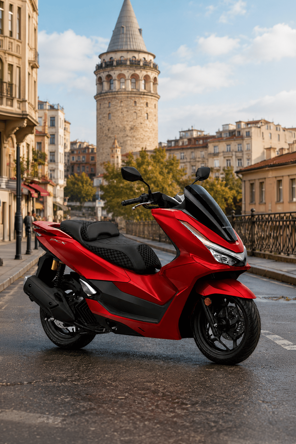 Honda Pcx Uyumlu Comfort Koltuk 2021-2026 Dama Tasarım Detaylı