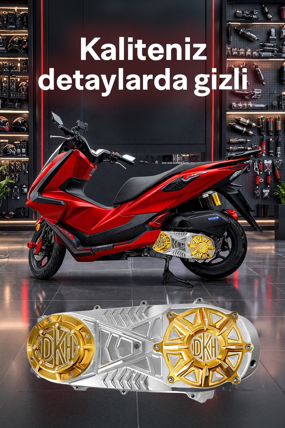 Honda Pcx Uyumlu Debriyaj Kapağı 2021-2026 Cnc